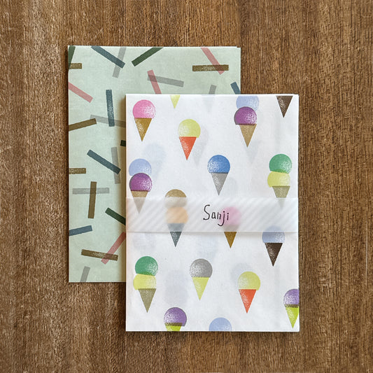 Paper Bag Sanji Ice cream × Imokenpi