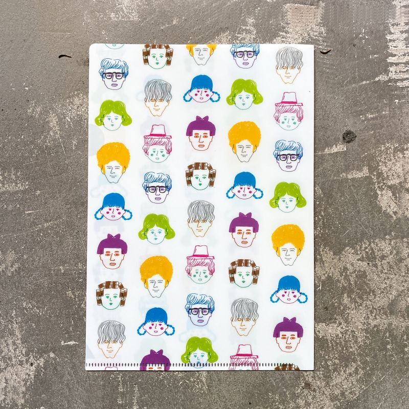 柴田ケイコ×水縞 クリアファイル へんしんバーバー