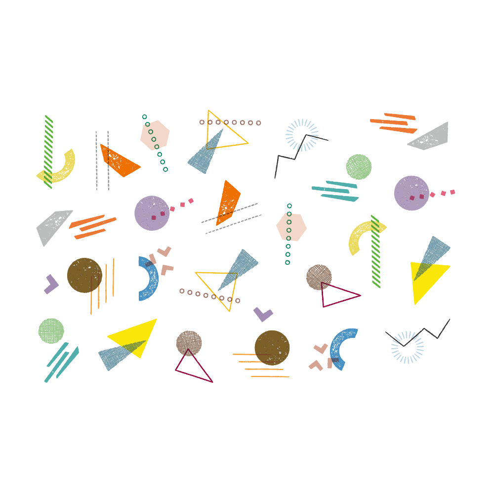 Flake Stickers Shapes 01