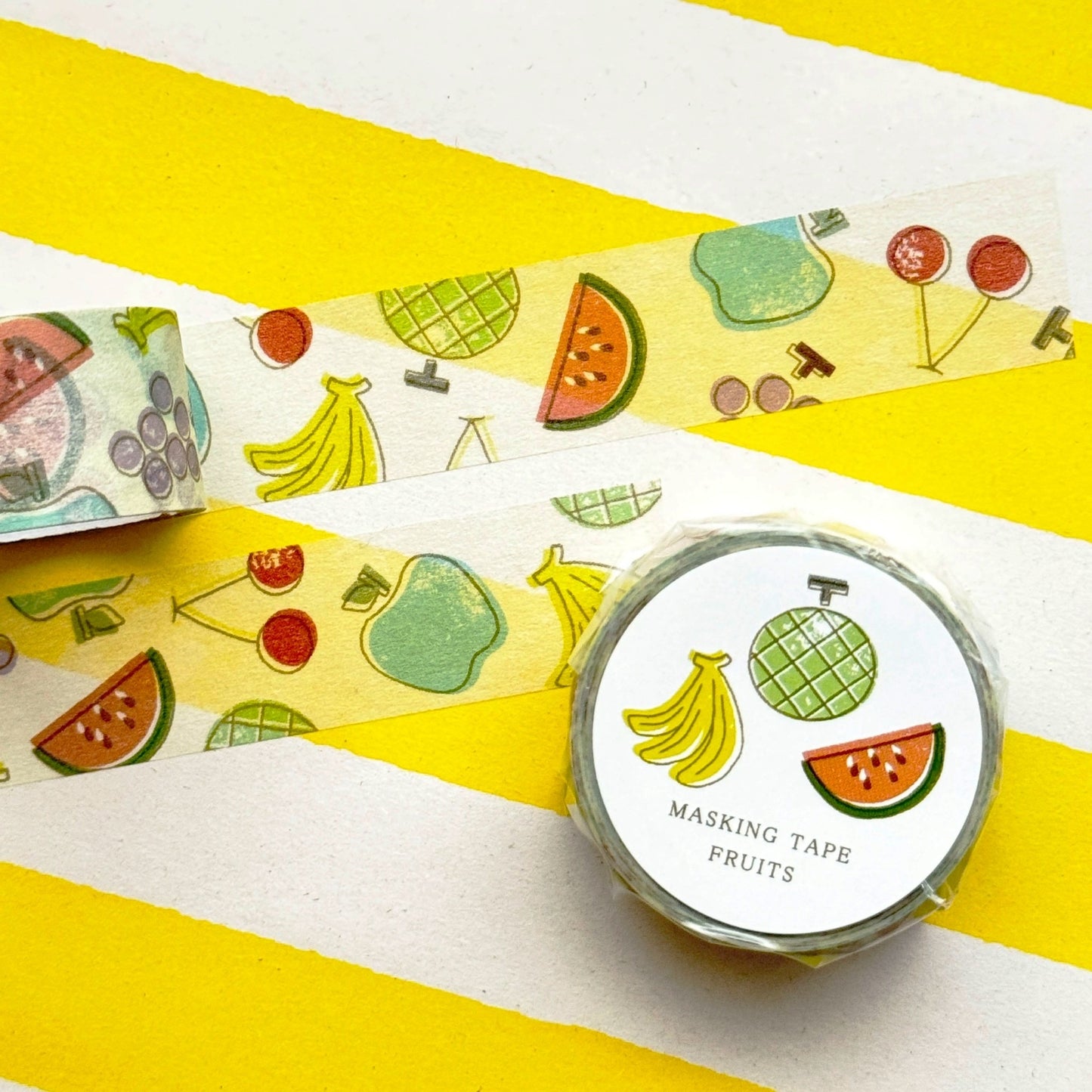 マスキングテープ フルーツ カラフル