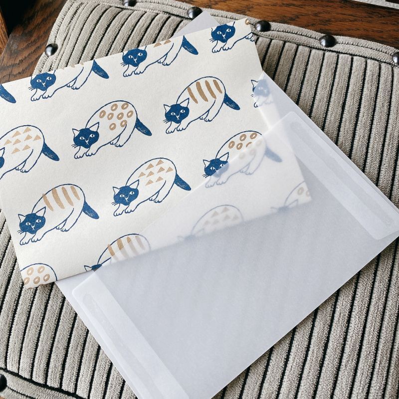 Matsuo Miyuki x mizushima Letter Writing set Cats