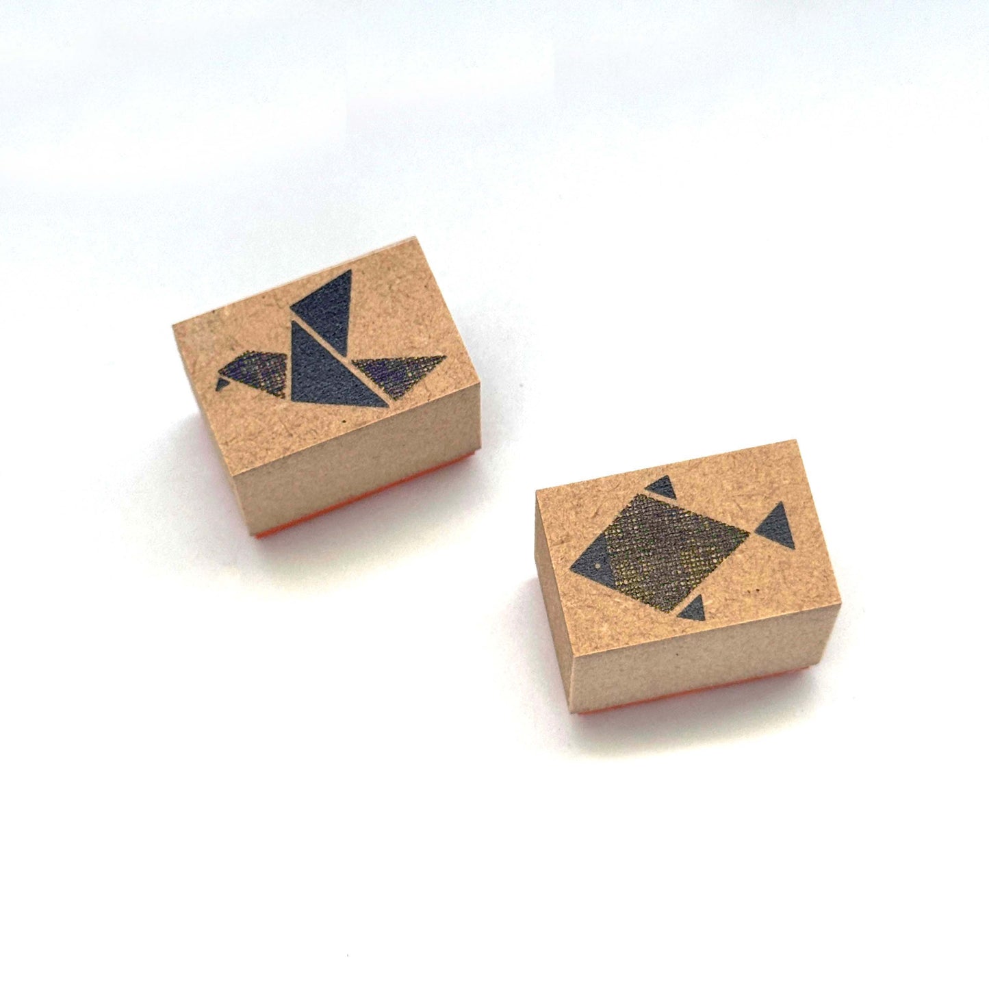 Stamp ORIGAMI Fish
