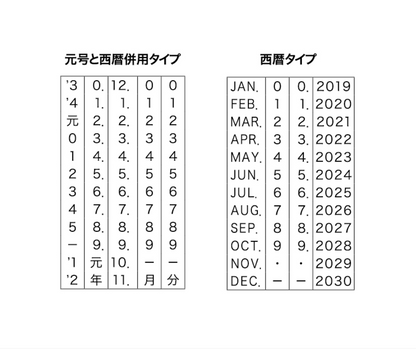 Sanby x mizushima Frame Date Stamp CHECKED