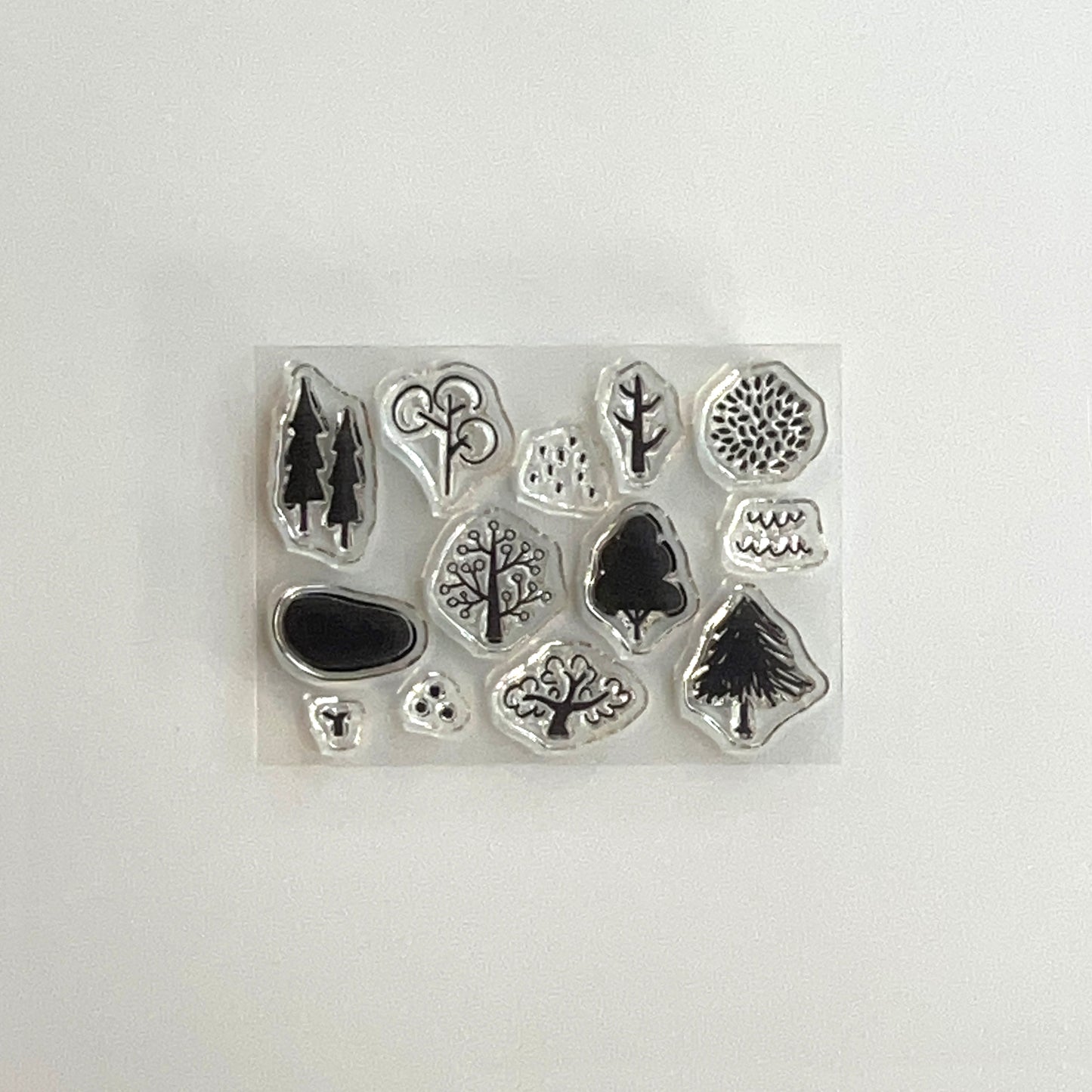 JIZAI Clear Stamp POCKET Tree 02