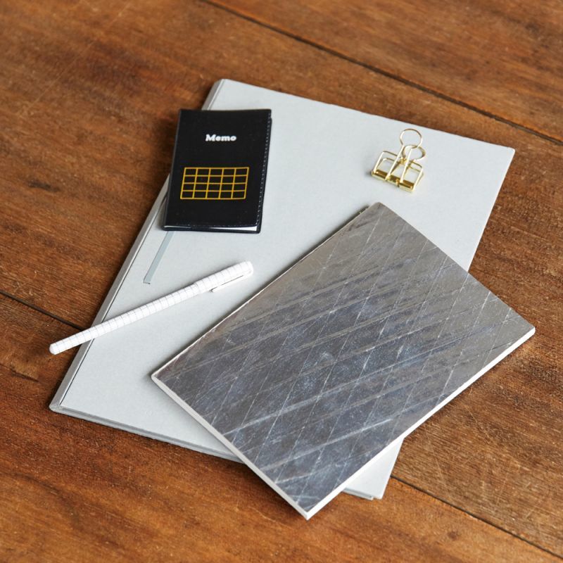 Hishime Notebook Aluminium A5