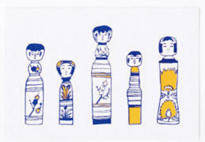 Japanese Folk Toy Post Card