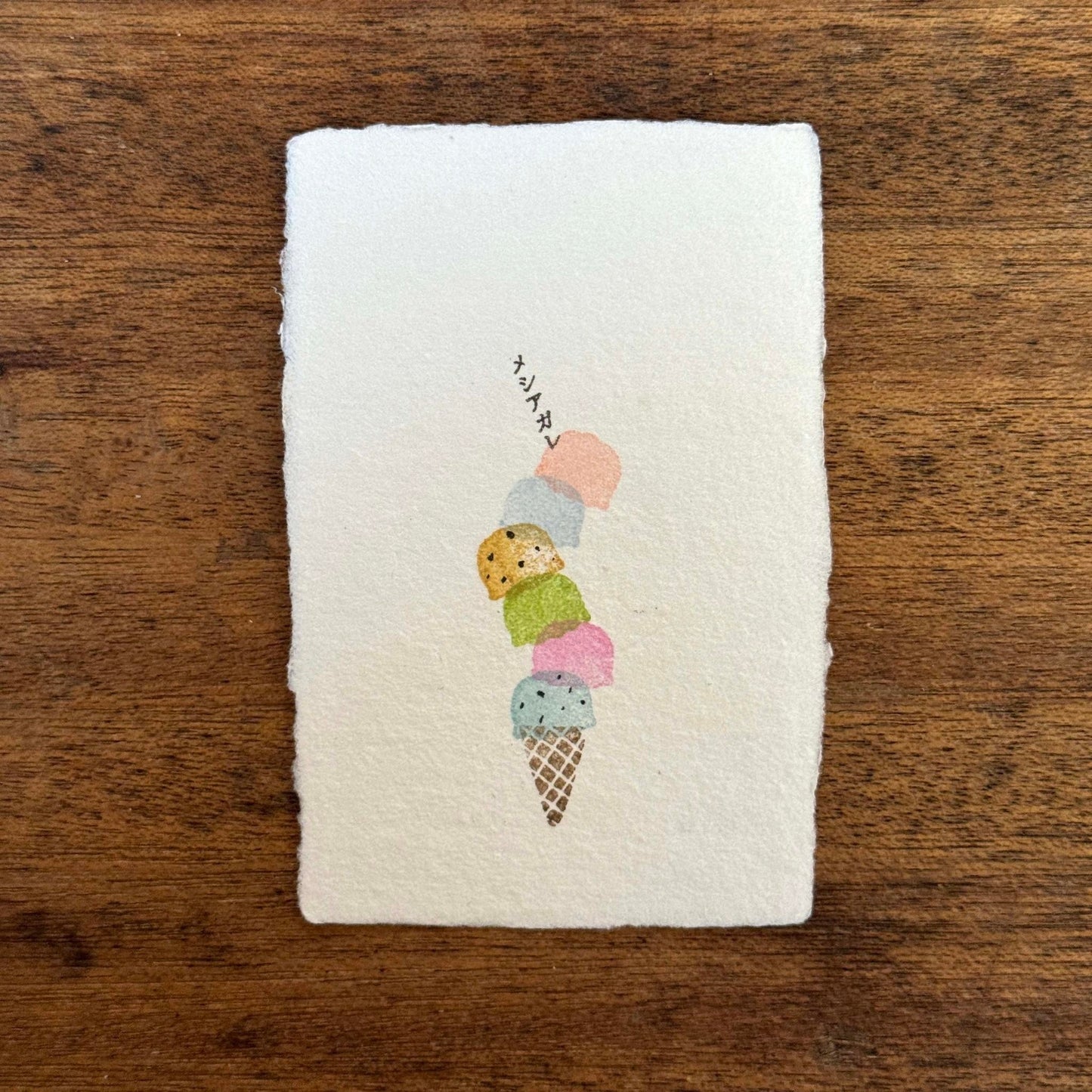 JIZAI Clear Stamp COMBI Ice Cream