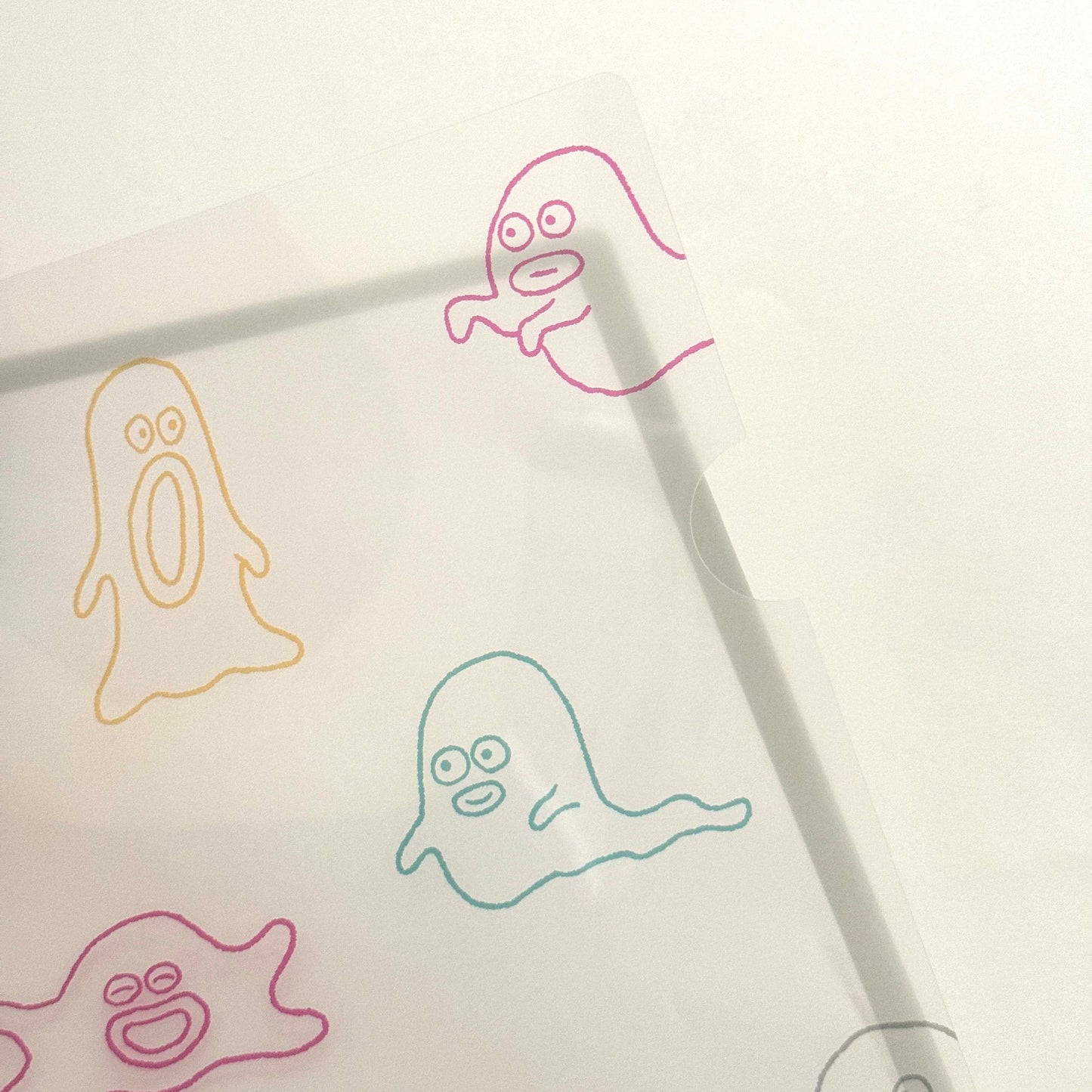 Shibata Keiko × mizushima Plastic Folder Ghost L