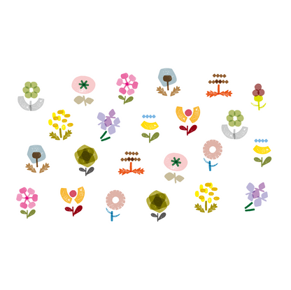 Flake Stickers Flower