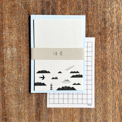 shunshun x mizushima Letter Writing set JO-KEI Setonaikai