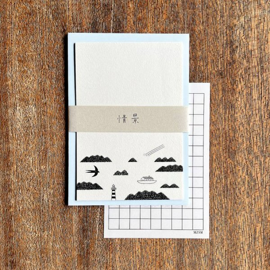 shunshun x mizushima Letter Writing set JO-KEI Setonaikai