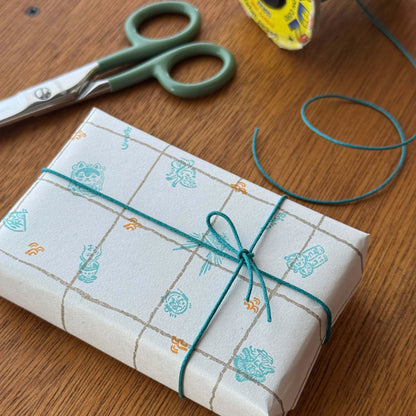 Inunco × mizushima JIZAI Clear Stamp POCKET OMEDETAI