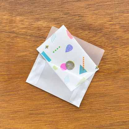 ちいさなレターセット かたち02