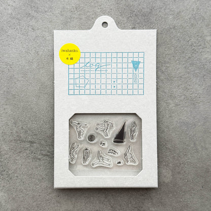 iwahanko.×水縞 自在ハンコ ログ 手帳盛り上げ隊 ポーズ