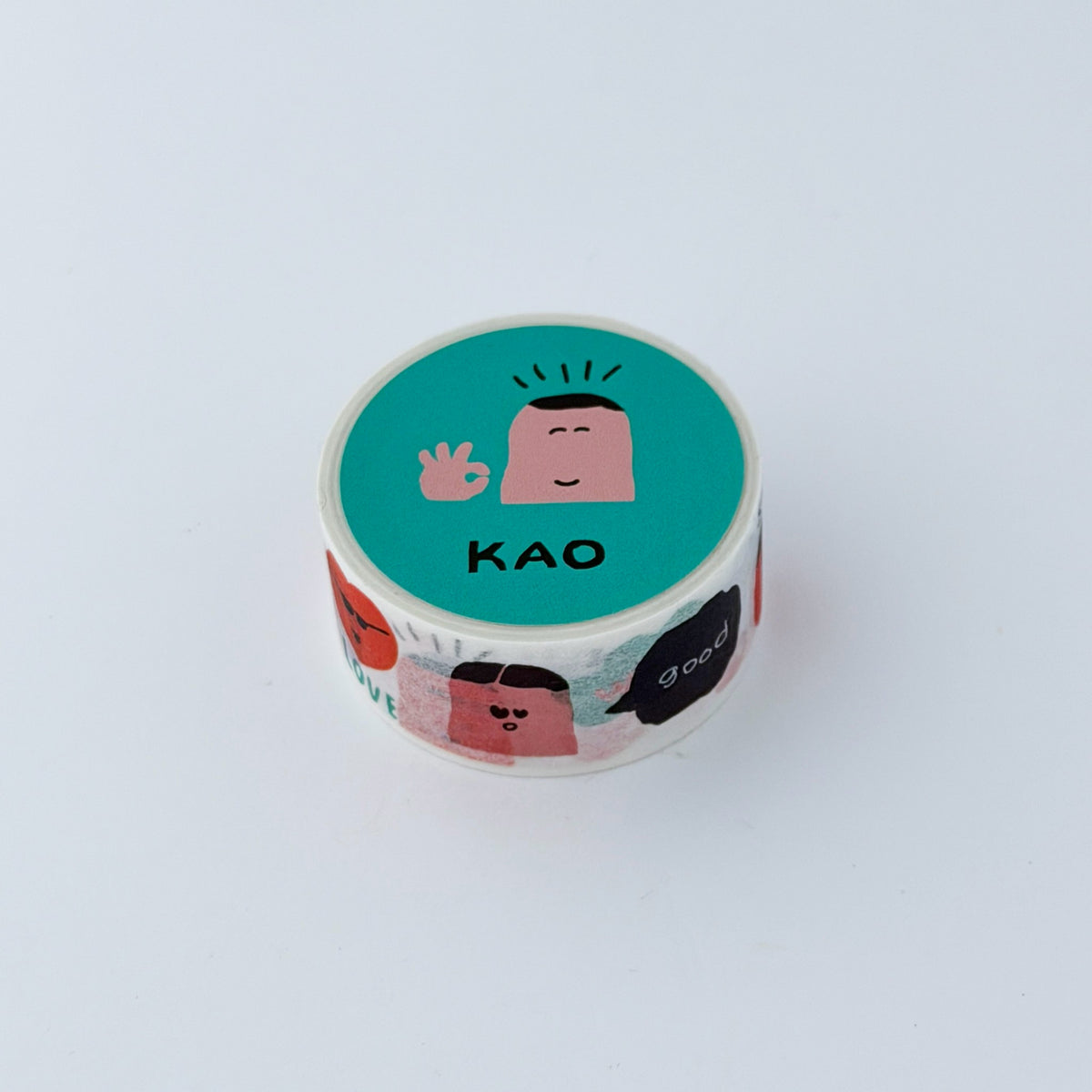 iwahanko.× mizushima Masking Tape Face