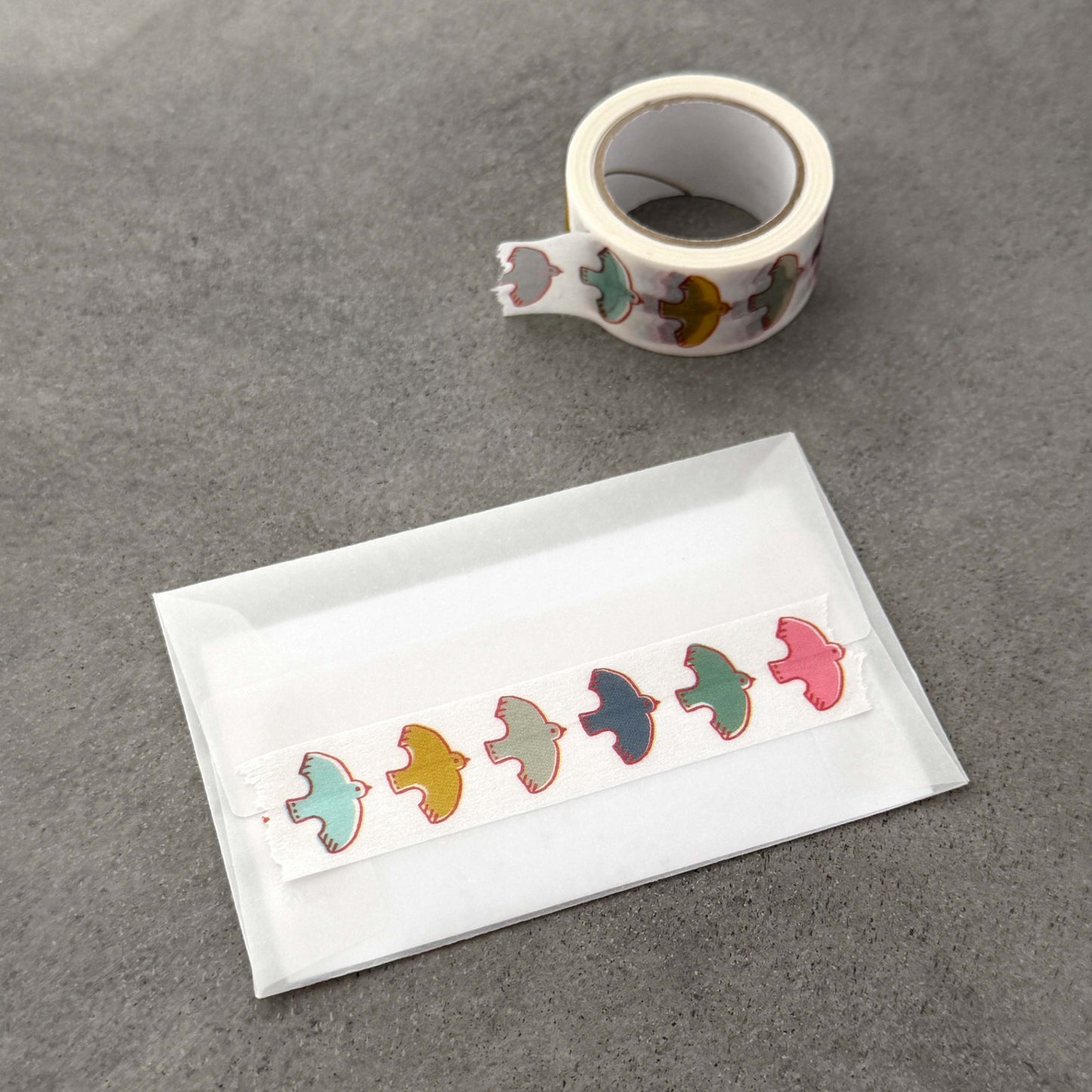 Masking Tape Bird