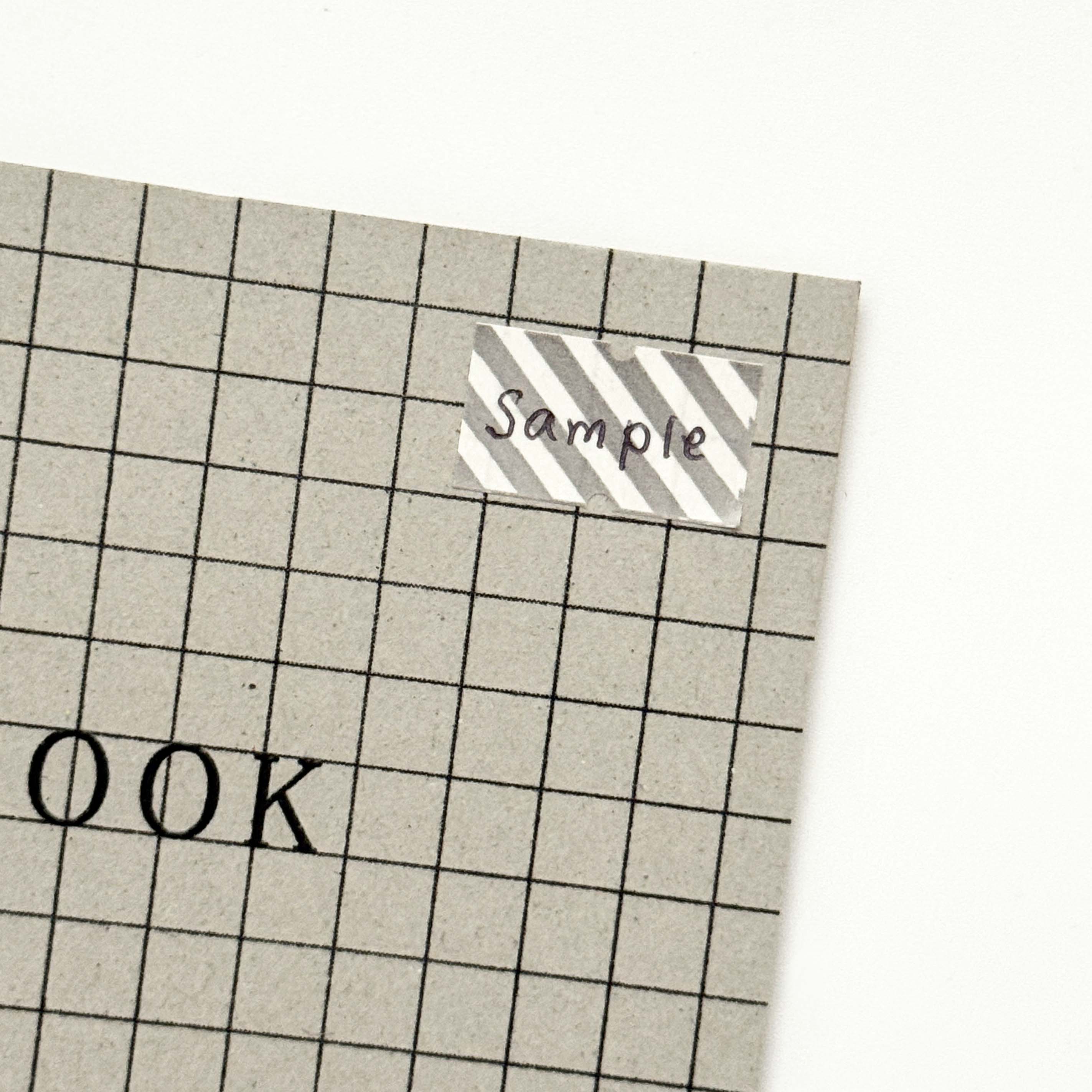 Sublo × 水縞 ラベラーロールシール 8図柄 水縞 ピンク×グレー