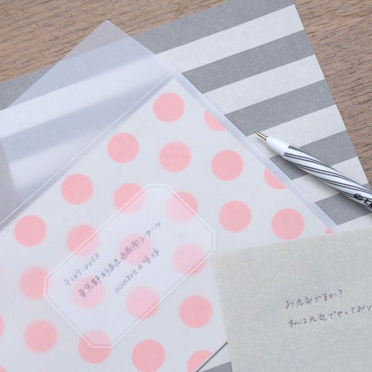 mizushima Letter Writing set Dots