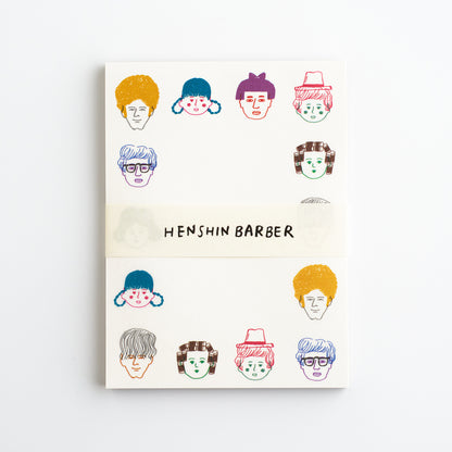 Shibata Keiko x mizushima Memo Pad Barber