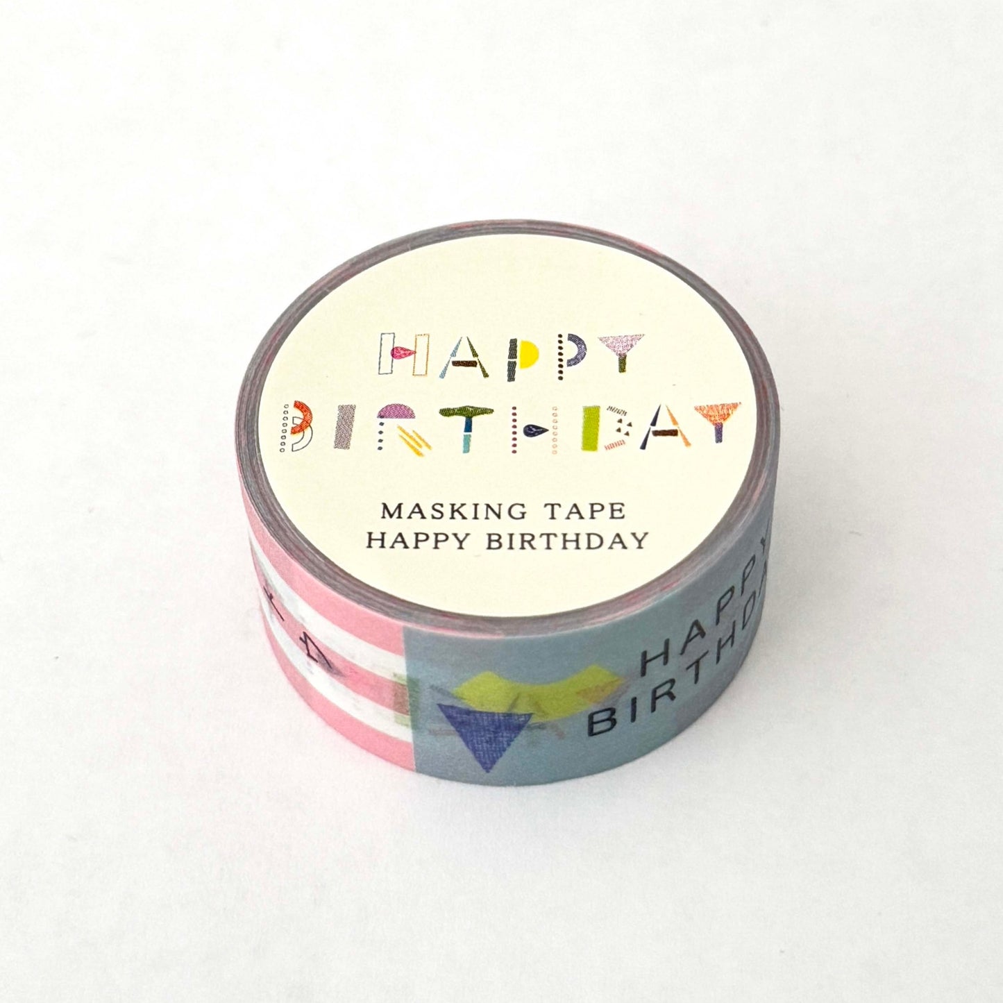 Masking Tape HAPPY BIRTHDAY