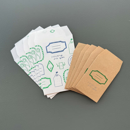 salvia × 水縞 ペーパーバッグ Happy For You