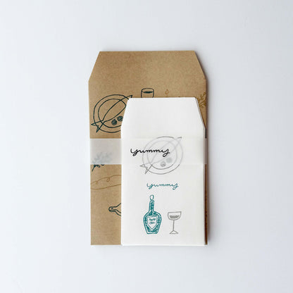 salvia × 水縞 ペーパーバッグ Yummy