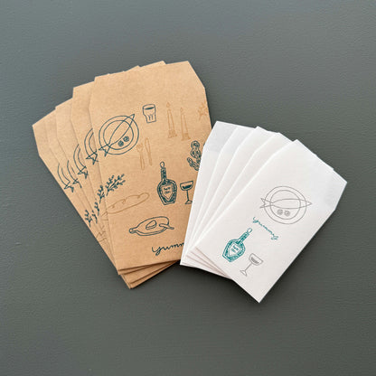 salvia × 水縞 ペーパーバッグ Yummy