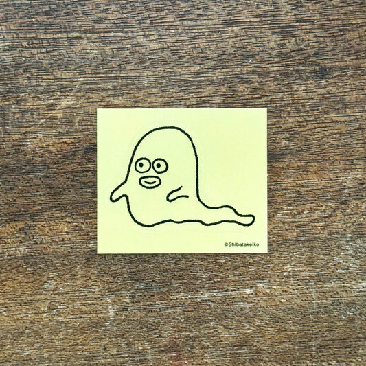 Shibata Keiko × mizushima Sticker Ghost Smiling