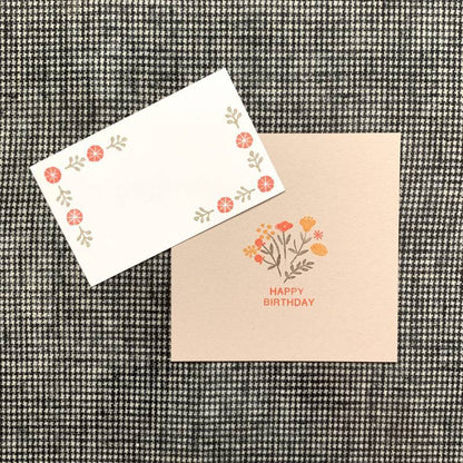 JIZAI Clear Stamp BOX Motif set Wild flower