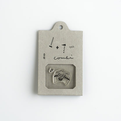 JIZAI Clear Stamp COMBI Whistle