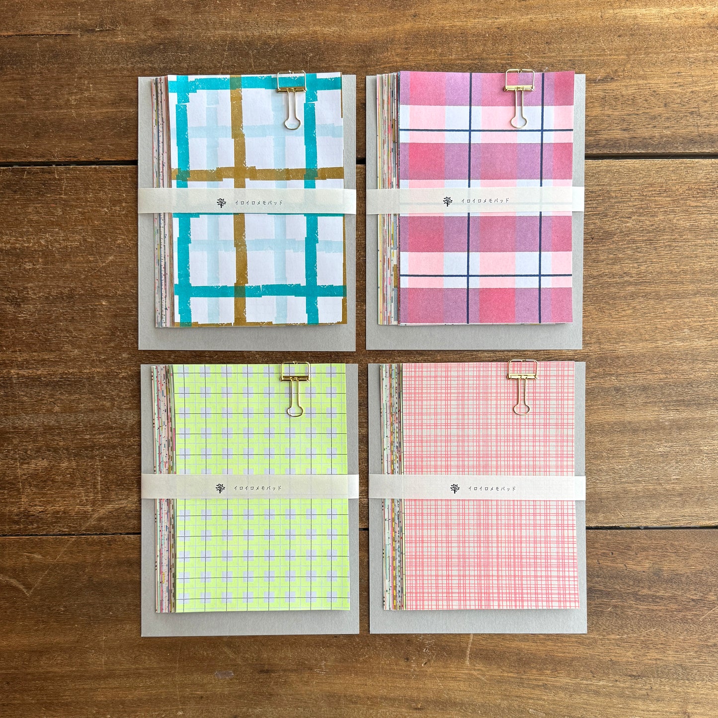 IROIRO Memo Pad Check L