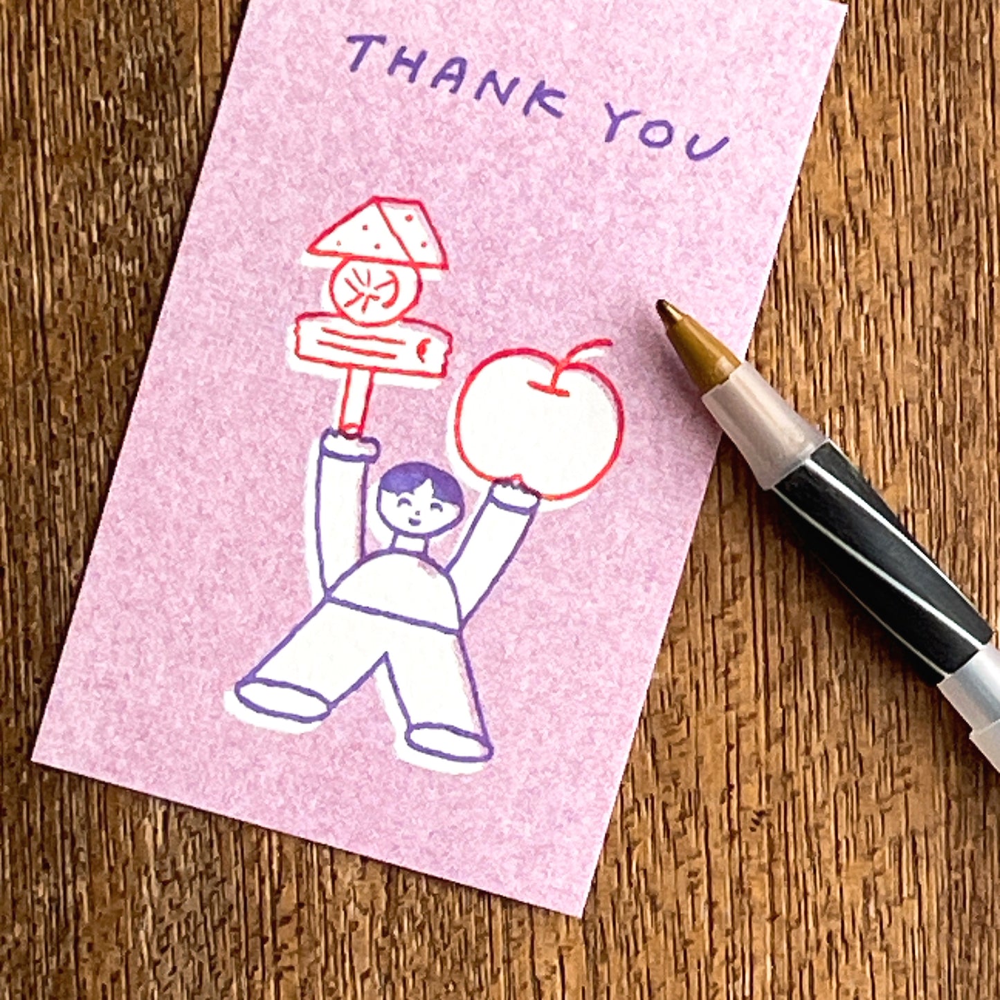 Tadashi Nishiwaki × mizushima Small Card THANK YOU