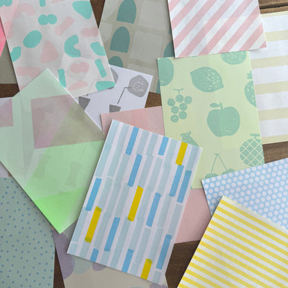 イロイロメモパッド パステル L