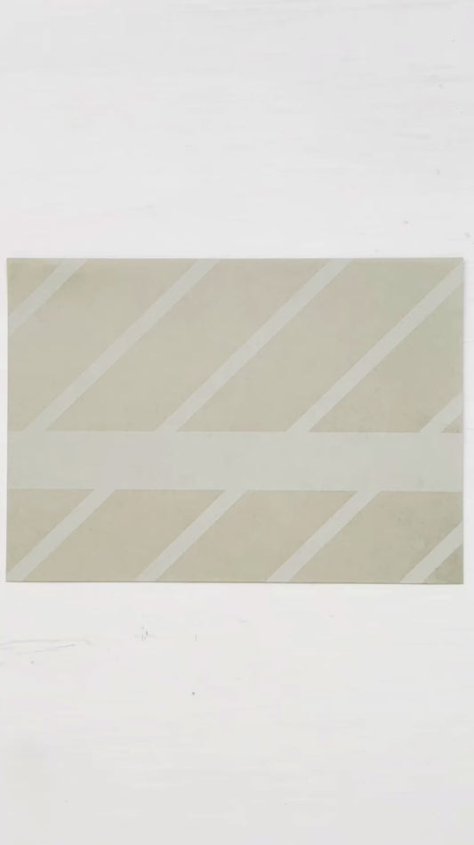 ネクタイ×水縞　自在ハンコ ポケット おでかけ