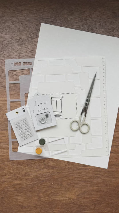 自在ハンコ コンビ 猫と毛糸