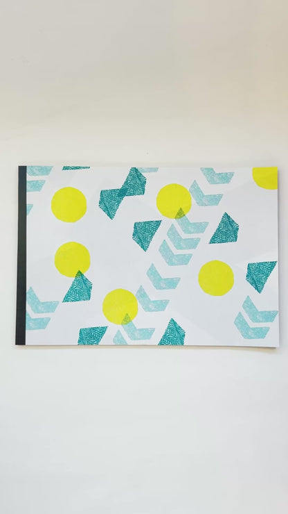 【オンライン限定】イロイロレポートパッド 全柄 水玉縞々