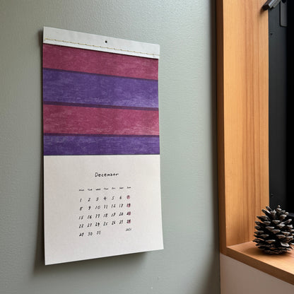 mizushima MOYO Calendar Dots & Stripe 2025