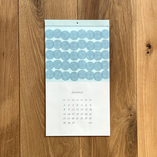 mizushima MOYO Calendar Dots & Stripes 2024